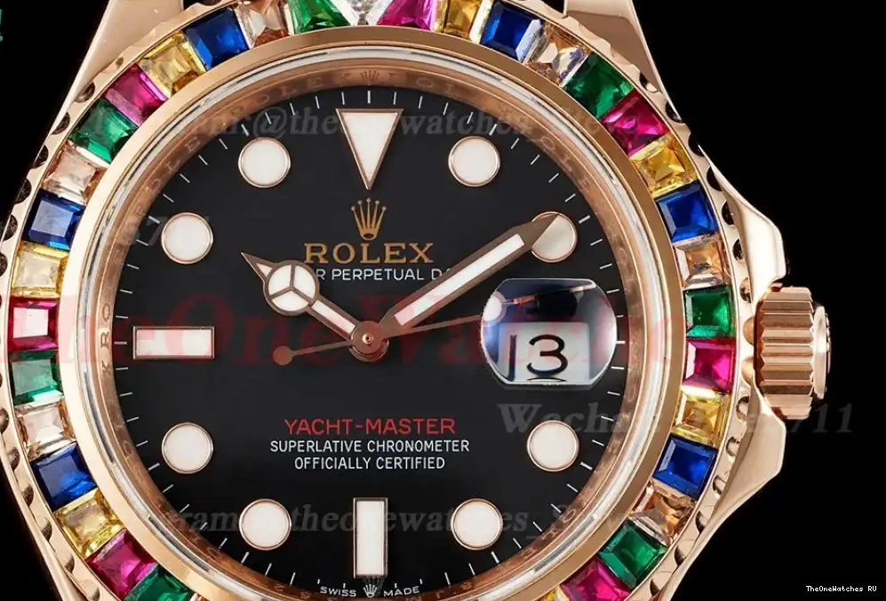 Dot Gem 126695 Weight) KF VR3235(Gain RG Yacht-Master Black Wrapped 42mm RU 0422